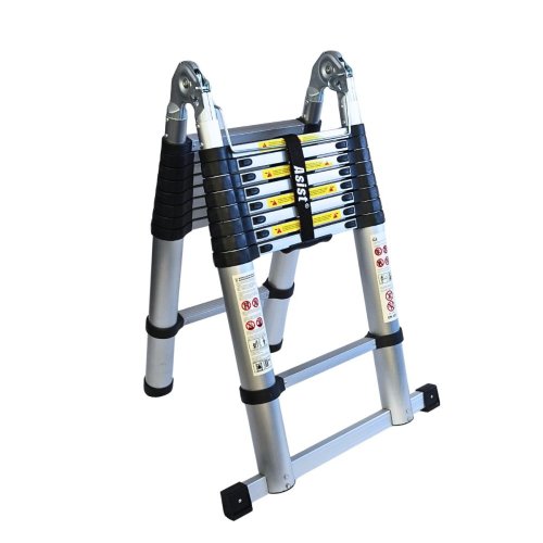 Teleskopický žebřík-štafle ALU, 5,6m ASIST AR99-6560