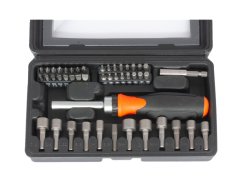 Šroubovák + sada bitů - 46 ks ASIST AR34-2002