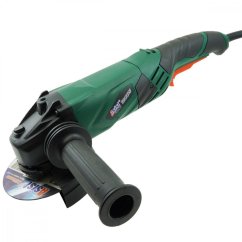 Úhlová bruska 1200W, 125mm s regulací otáček + ZDARMA sada 5ks řezných kotoučů