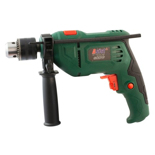 Příklepová vrtačka 500W, 13mm ASIST AE1P50DN-3