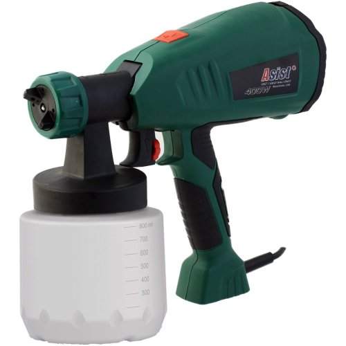 Elektrická stříkací pistole 400W, 800ml ASIST AE7S40DN