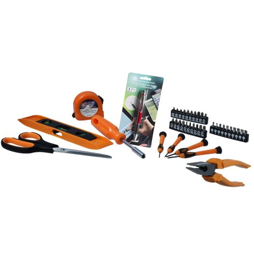 Sada nářadí 39 ks - Chrom vanadium, + pero Stylus pro dotykové displeje