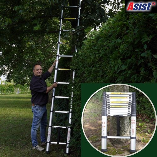 Teleskopický žebřík Alu, 2,5m ASIST AR99-6250
