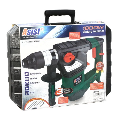 Vrtací a bourací kladivo 1800W ASIST AE1K180DN