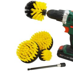 Sada univerzálních kartáčů - 4díly s nástavcem 15cm