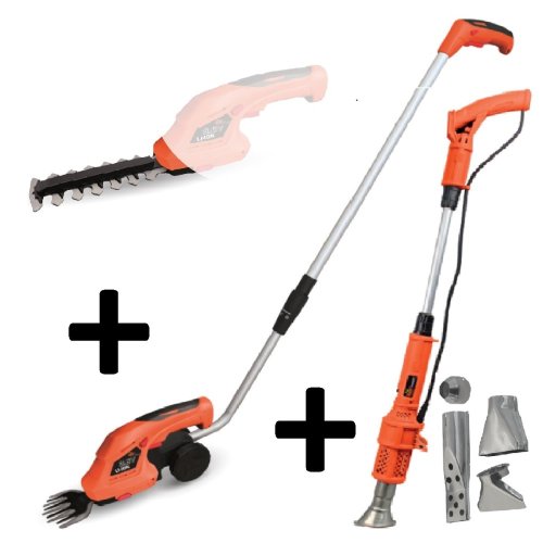 SADAASIST Aku nůžky s tyčí AE3N36T + vypalovač trávy AE6V200E