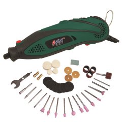 Mini bruska přímá 135W s příslušenstvím 40 ks ASIST AE3C13DN-BMC-3