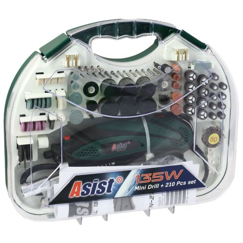 Mini bruska přímá 135W, 210 ks ASIST AE3C13DN-210-1