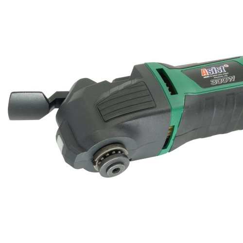 Oscilační bruska 300W ASIST AE3M30SDS-BMC v kufru + příslušenství