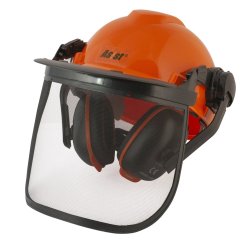 Pracovní ochranná přilba se štítem a ochrannou sluchu ASIST Smart GardenARZ3H001