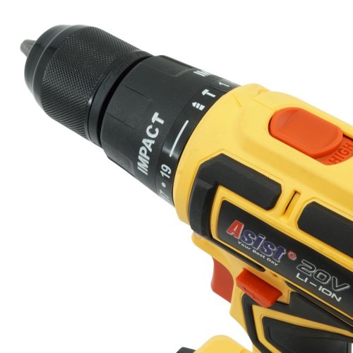 Aku vrtačka 20V 2,0Ah v kufru AE2V20A-201P-BMC ASIST, řada AKU GANG!