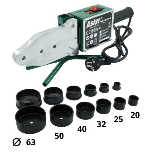 Svářečka plastových trubek 1500W ASIST AE6V150DN-2