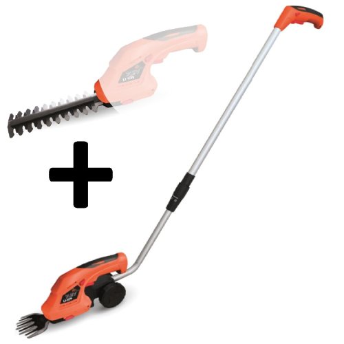 Aku nůžky 7,2V 3v1 s přídavnou tyčí ASIST AE3N72T