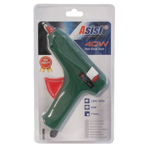 Tavná lepící pistole 40W, 11mm ASIST AE6L40DN